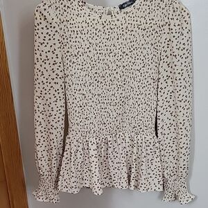 Floral Smocked Blouse